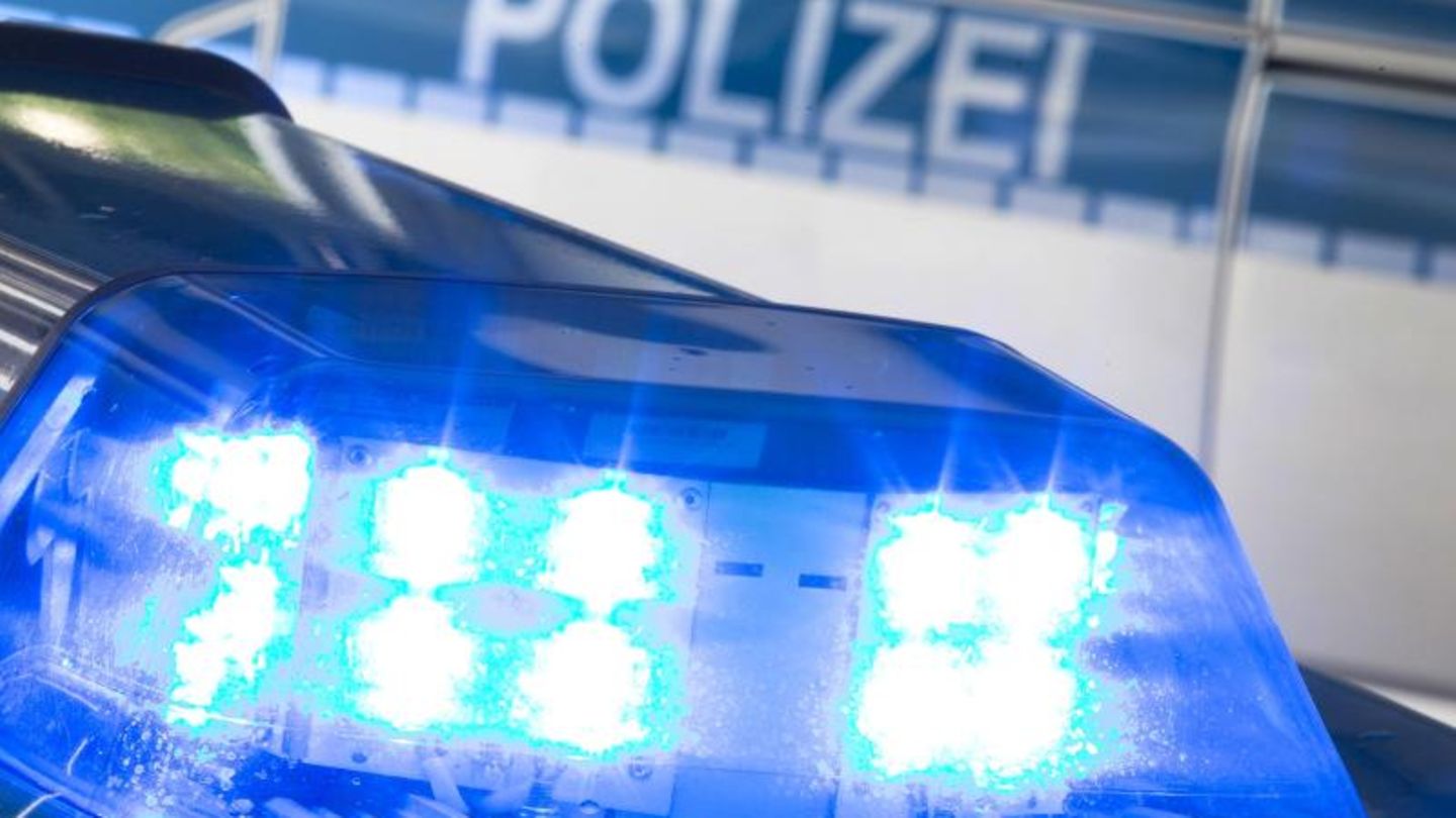 Blaulicht eines Polizeiwagens