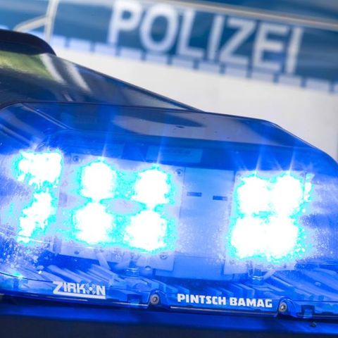 Blaulicht eines Polizeiwagens