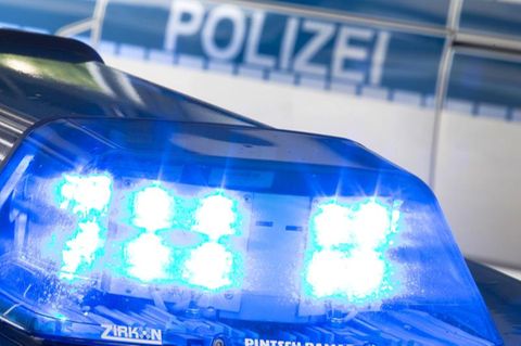 Blaulicht eines Polizeiwagens