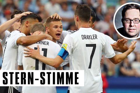 Die deutsche Nationalmannschaft beim Confed Cup in Russland