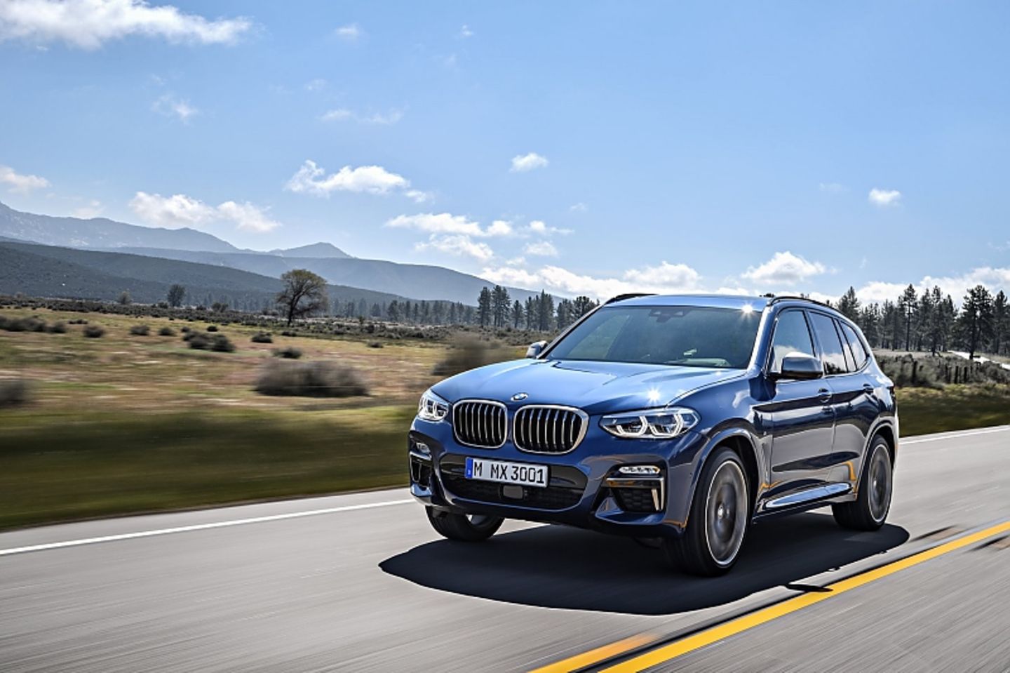 BMW X3 2018 - Allradantrieb und Achtgang-Automatik sind ebenfalls obligaorisch