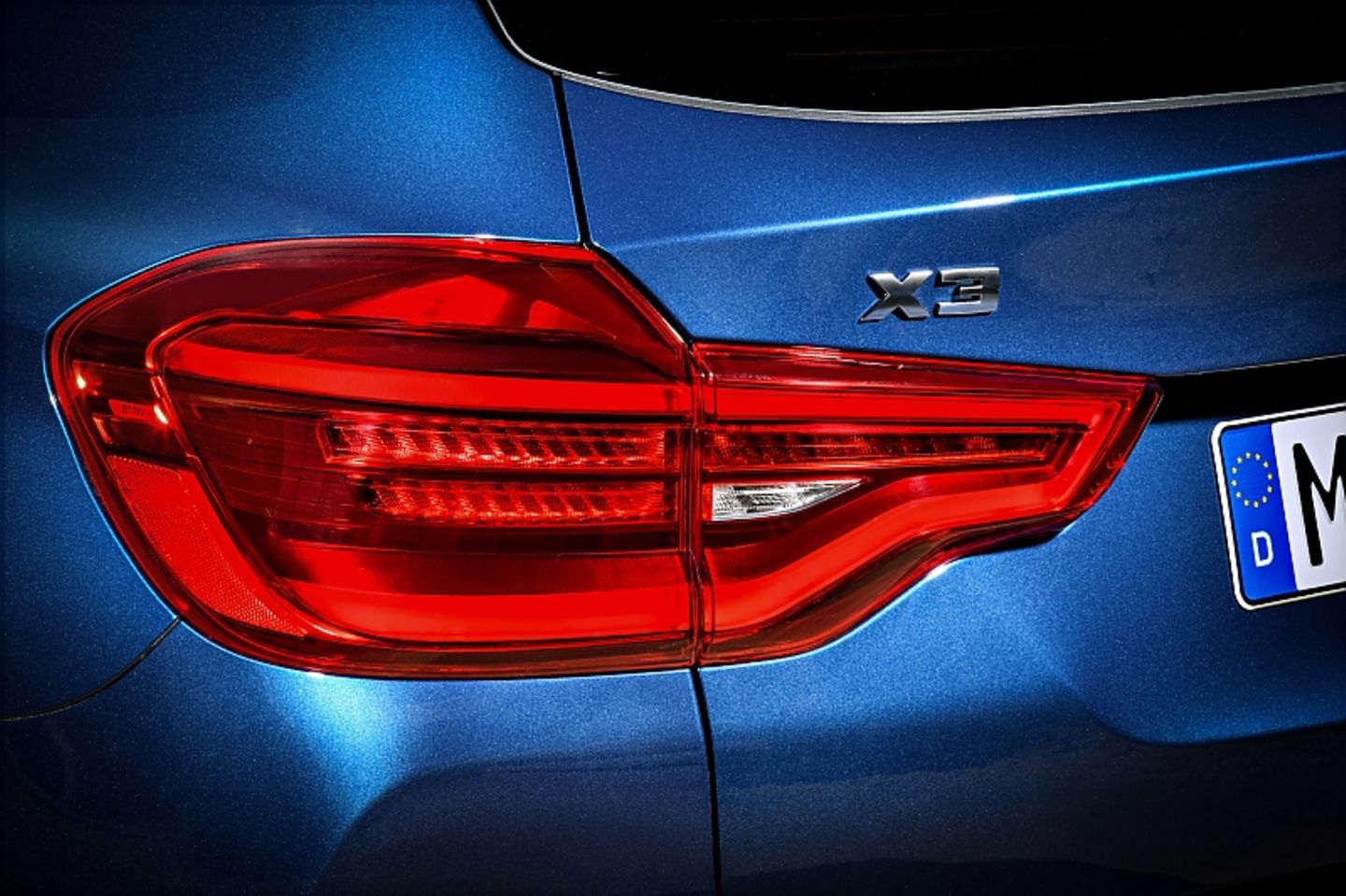 BMW X3 2018 - LED-Licht auch am Heck