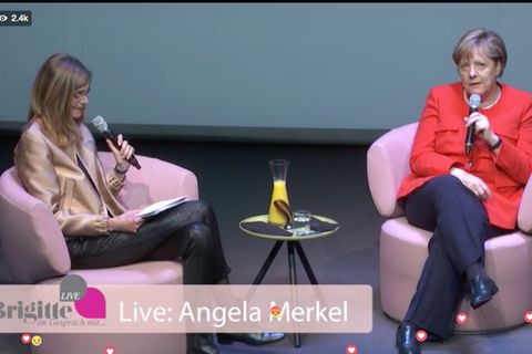 "Brigitte Live" aus Berlin: Angela Merkel jetzt im Live-Talk!