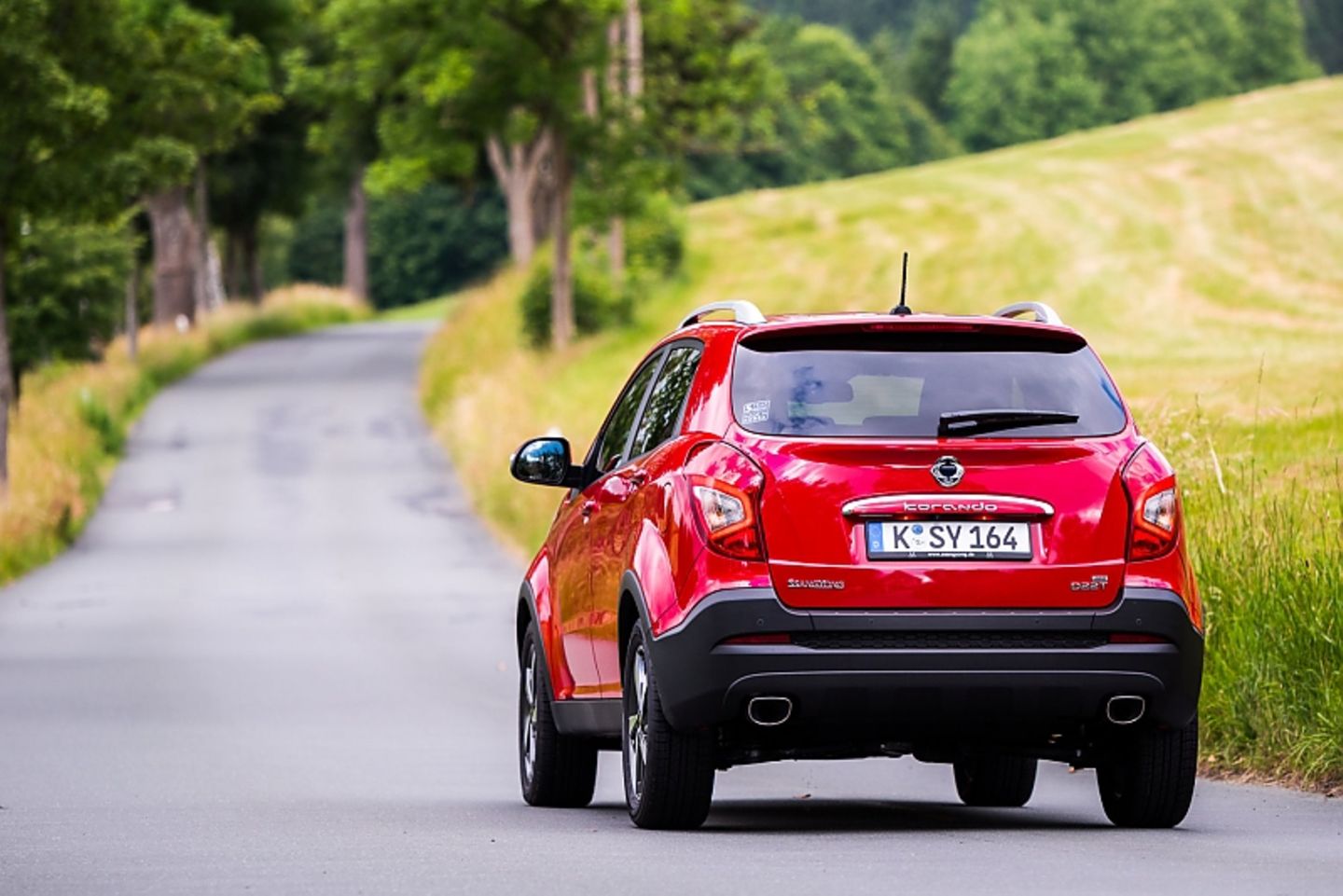SsangYong Korando 2.2 Diesel - mit dem Vierzylinder solide motorisiert