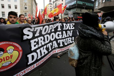 Die Regierung der Türkei hat nach Angaben der "Welt" Listen von Oppositionellen an die Bundesregierung geschickt (Archivbild)