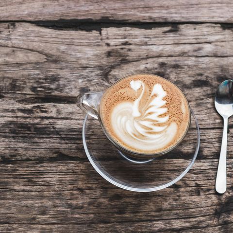 Latte Macchiato mit Hafermilch