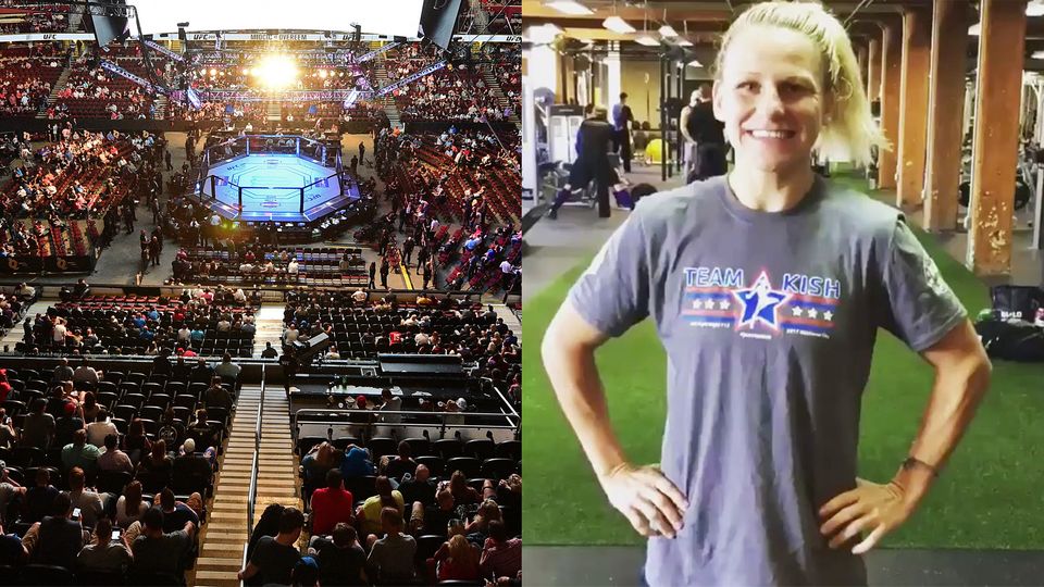 Malheur im Octagon: UFC-Kämpferin macht sich vor laufenden Kameras in die Hose Malheur im Octagon: UFC-Kämpferin macht sich vor laufenden Kameras in die Hose