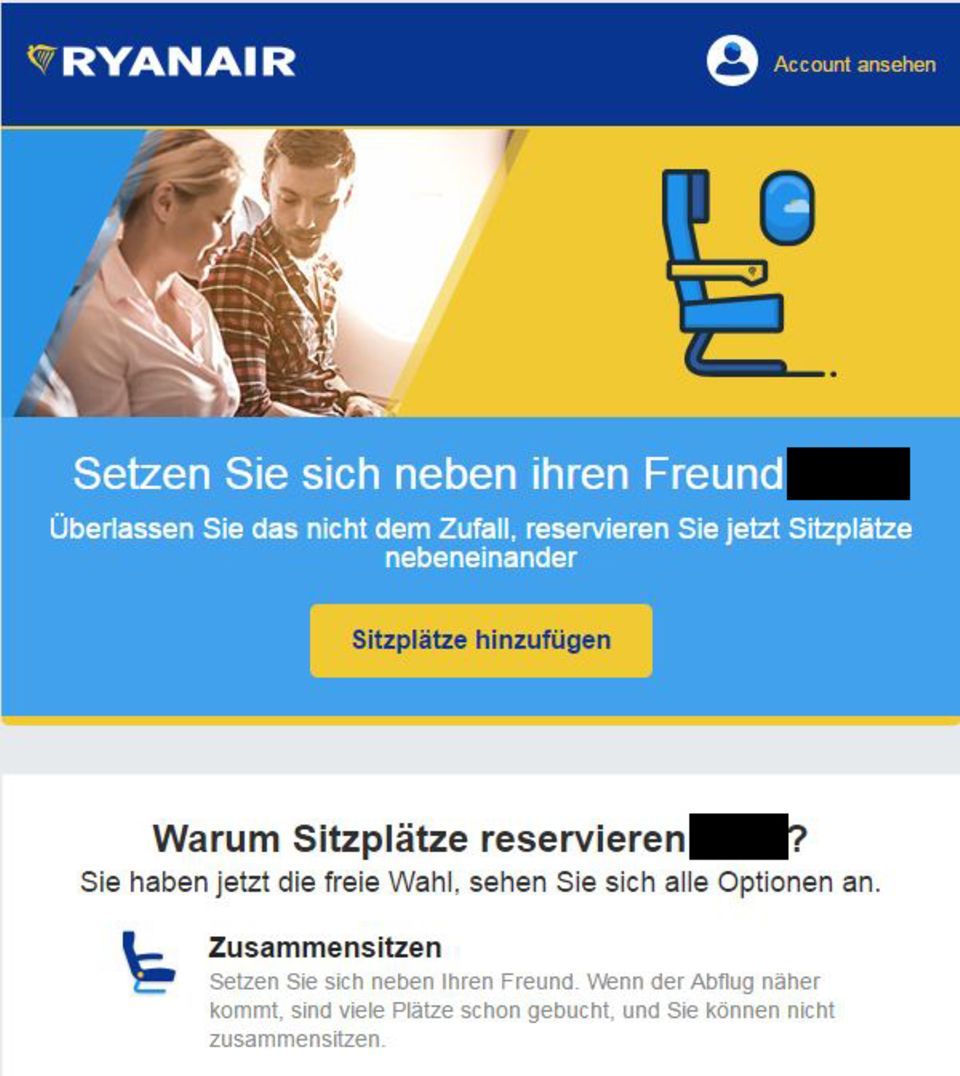 Unmögliche Sitzplatzvergabe: Wie mir Ryanair den Urlaub versaute