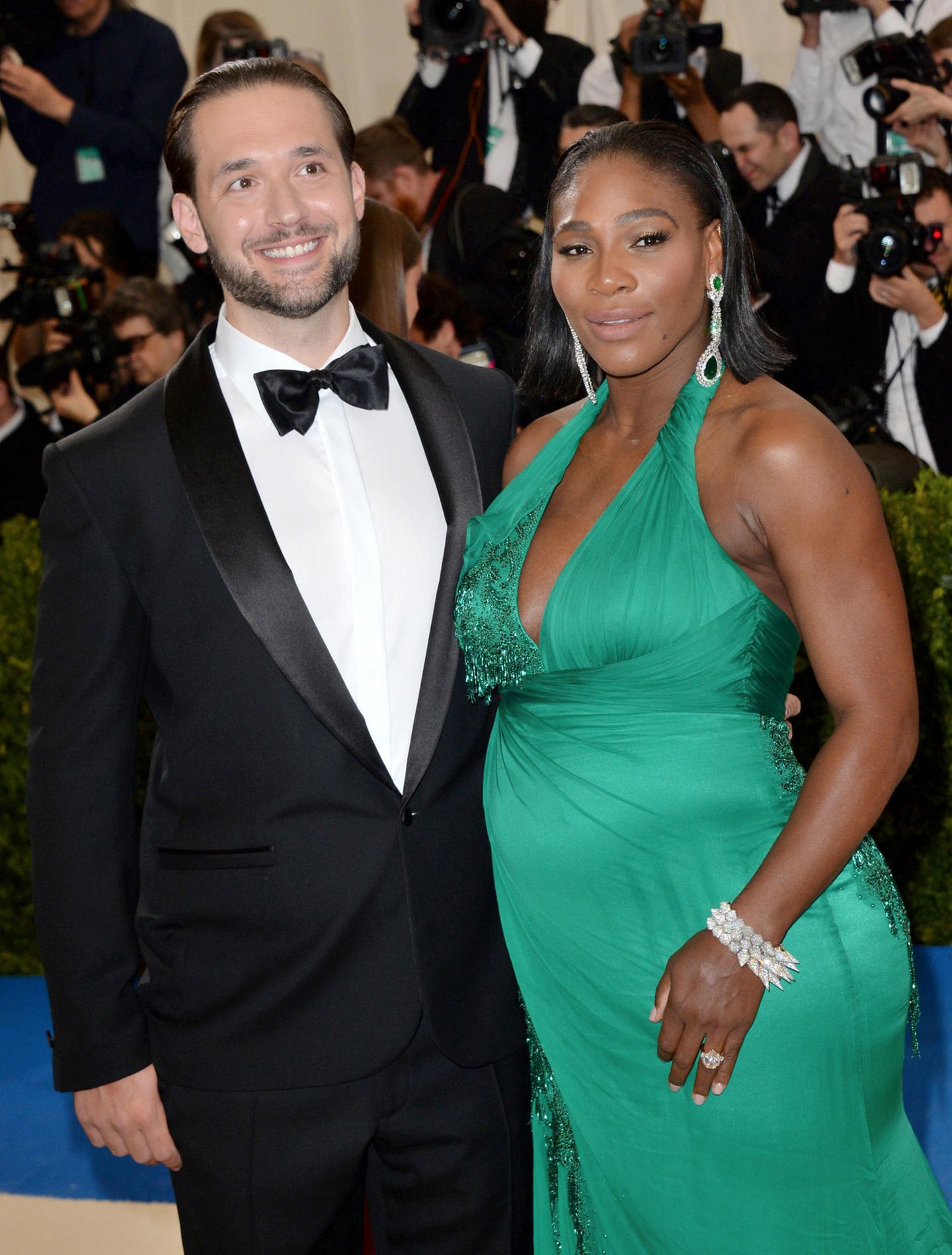Alexis Ohanian und Serena Williams