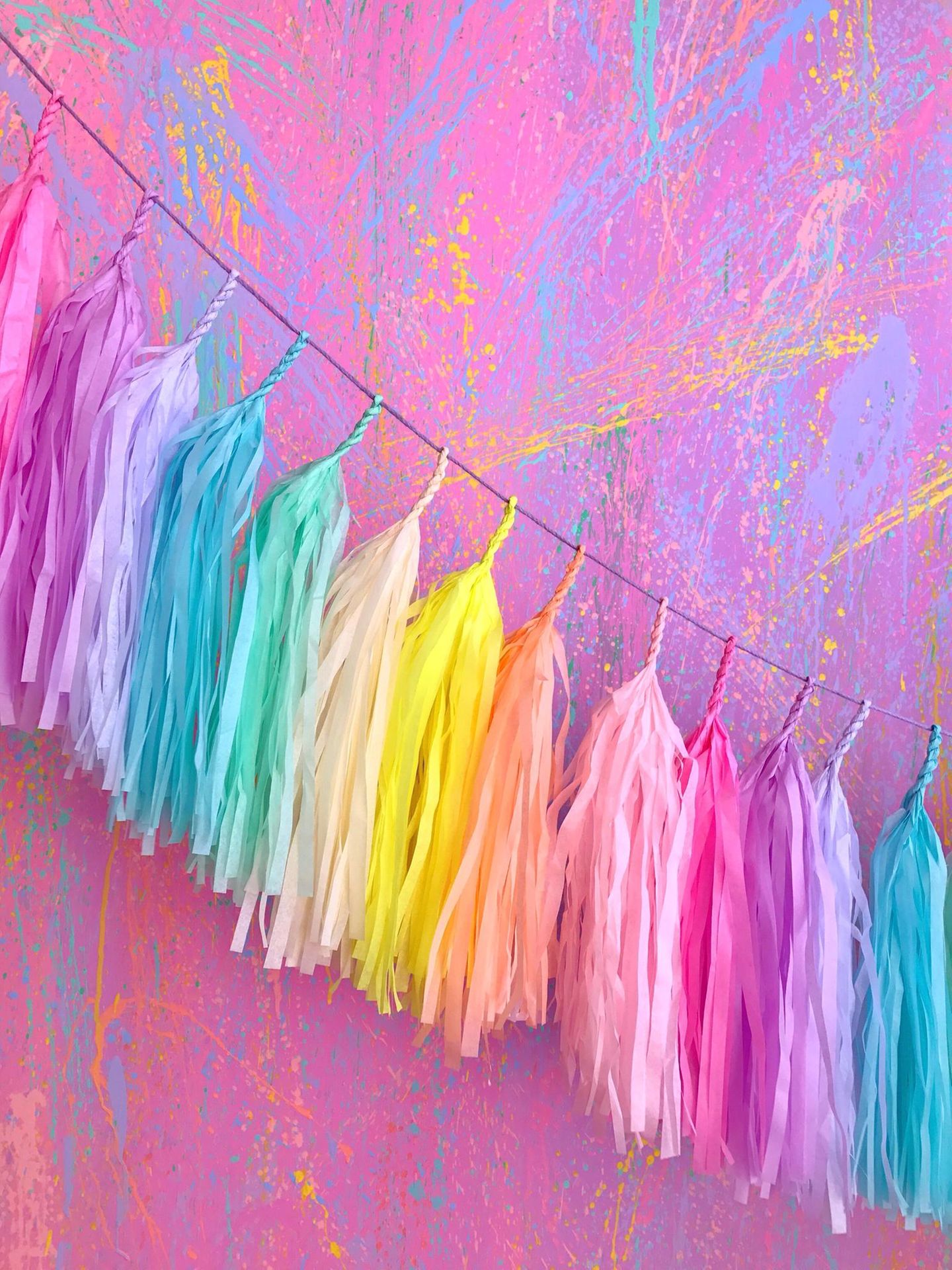 Bunte Deko