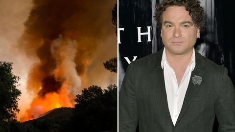 Schauspieler Johnny Galecki verlor sein Haus durch ein Buschfeuer in Kalifornien