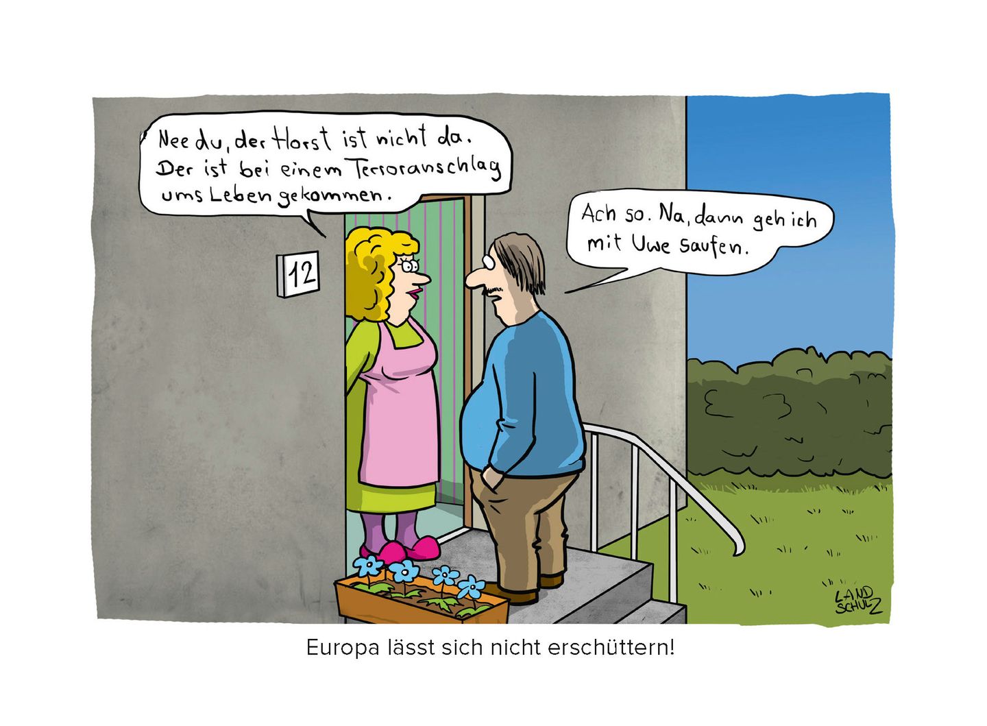 Cartoon-Buch: Achtung: Fiese Bilder