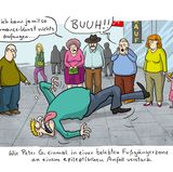 Cartoon-Buch: Achtung: Fiese Bilder