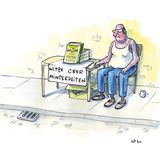 Cartoon-Buch: Achtung: Fiese Bilder