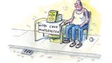 Cartoon-Buch: Achtung: Fiese Bilder