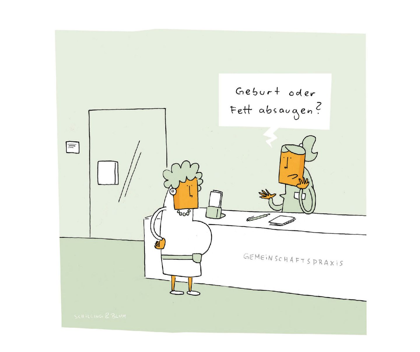 Cartoon-Buch: Achtung: Fiese Bilder