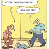 Cartoon-Buch: Achtung: Fiese Bilder