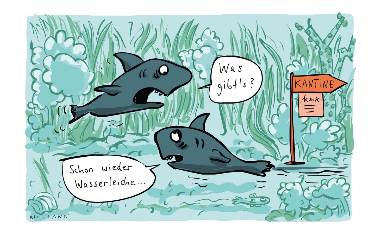 Cartoon-Buch: Achtung: Fiese Bilder