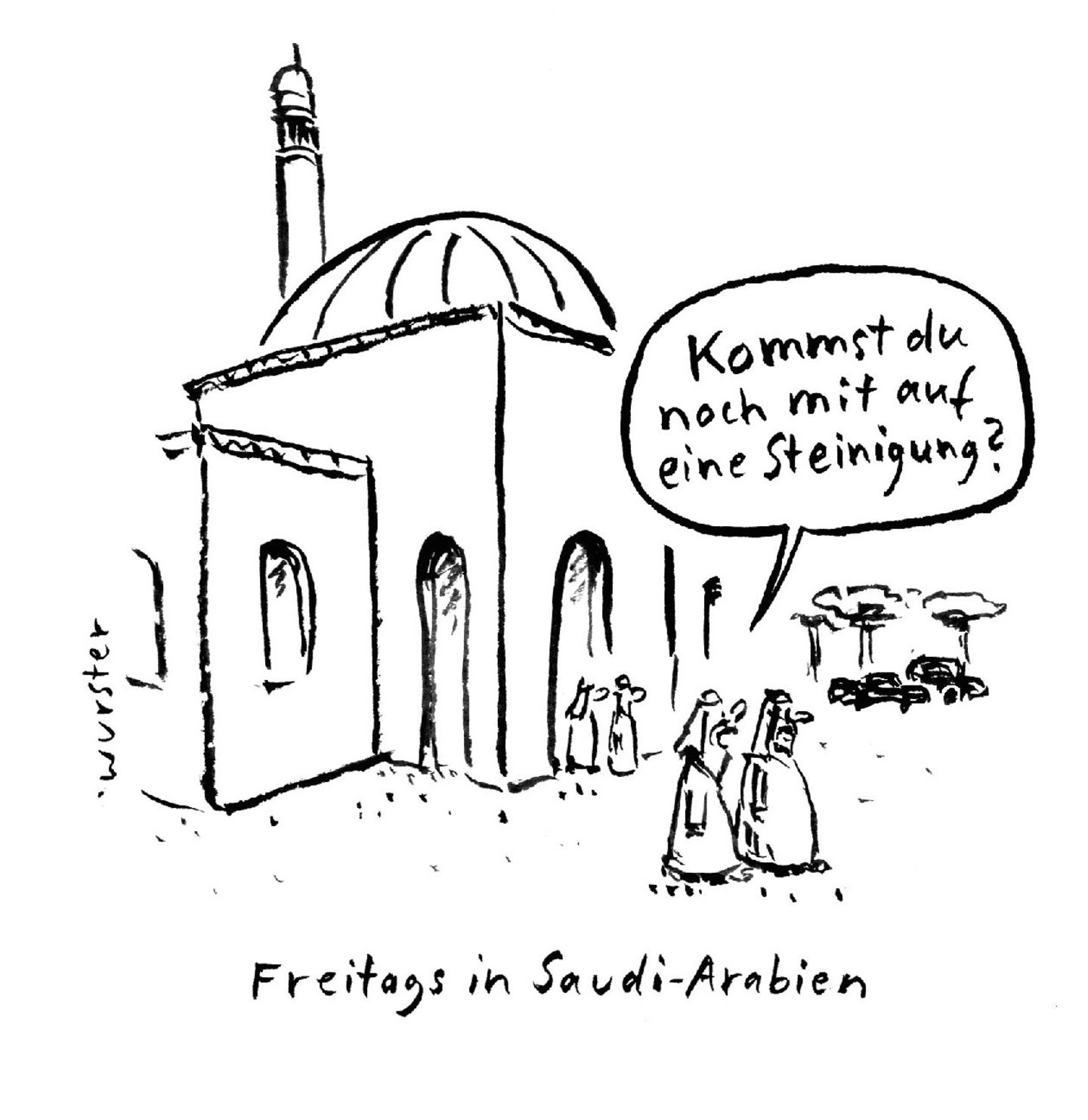Cartoon-Buch: Achtung: Fiese Bilder