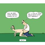 Cartoon-Buch: Achtung: Fiese Bilder