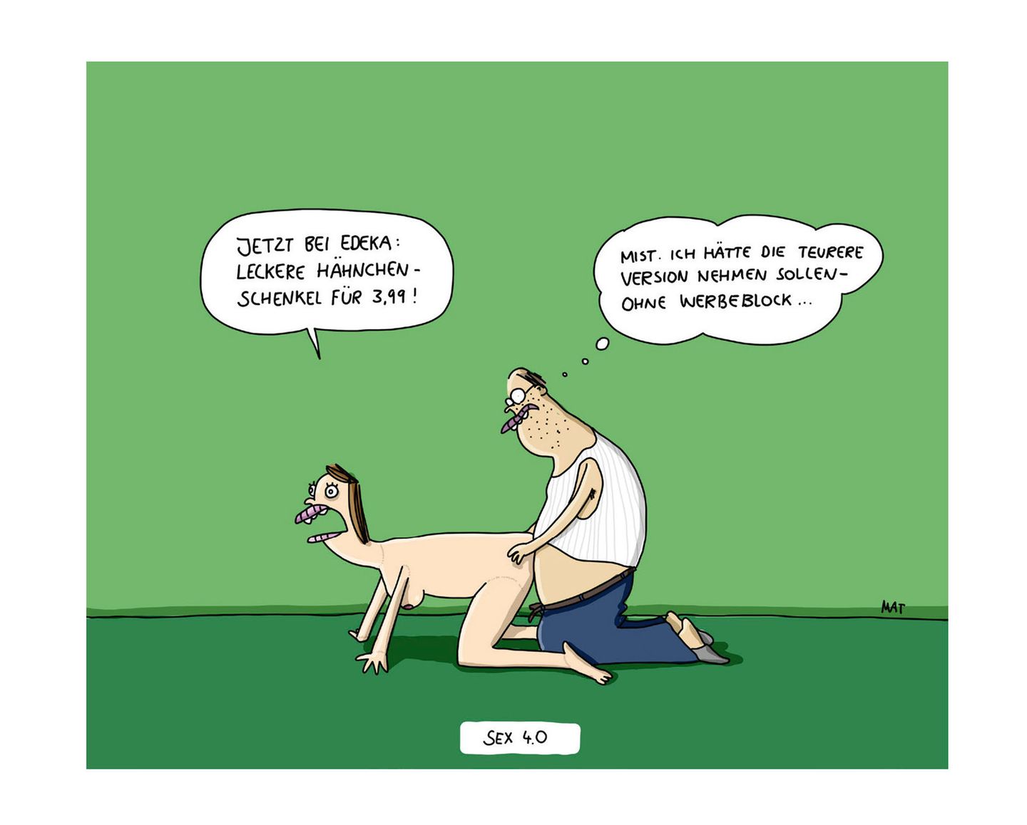 Cartoon-Buch: Achtung: Fiese Bilder