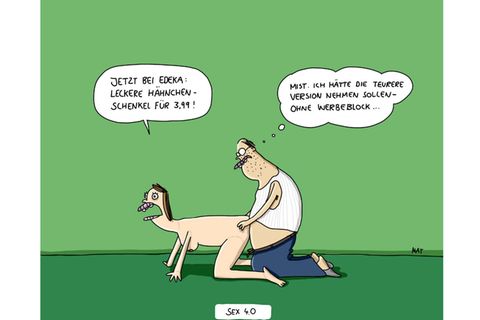 Cartoon-Buch: Achtung: Fiese Bilder