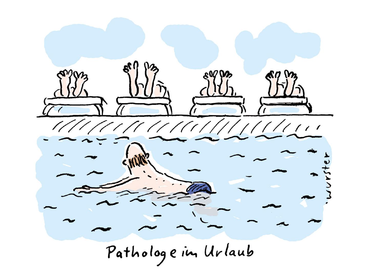 Cartoon-Buch: Achtung: Fiese Bilder