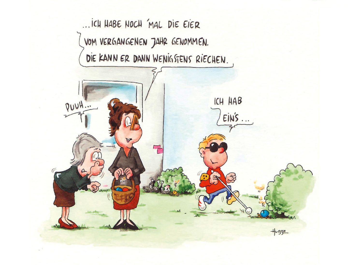 Cartoon-Buch: Achtung: Fiese Bilder