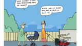 Cartoon-Buch: Achtung: Fiese Bilder