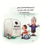 Cartoon-Buch: Achtung: Fiese Bilder