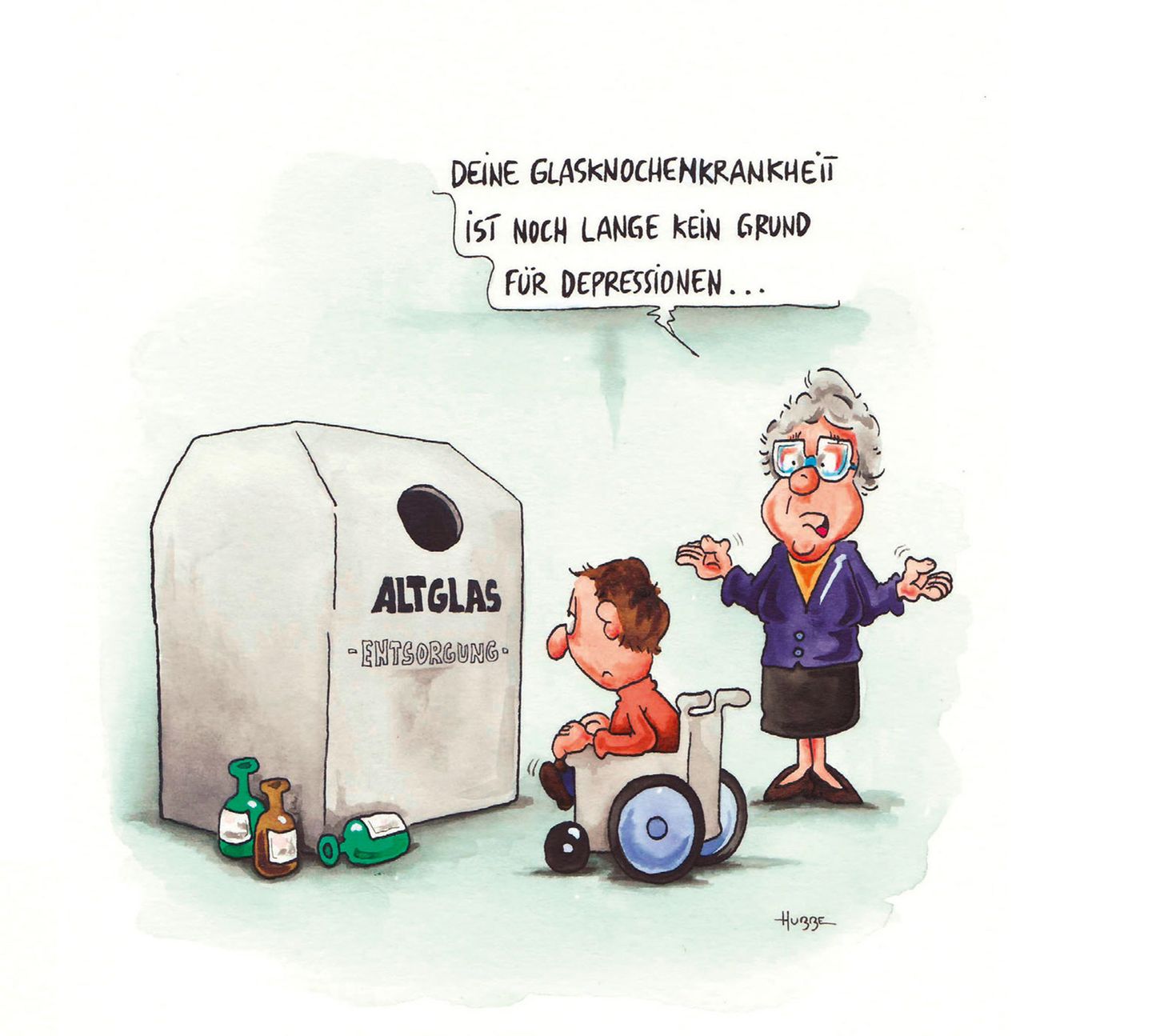 Cartoon-Buch: Achtung: Fiese Bilder
