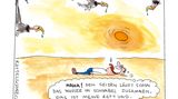 Cartoon-Buch: Achtung: Fiese Bilder