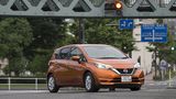 Nissan Note E-Power unterwegs auf den Straßen von Yokohama