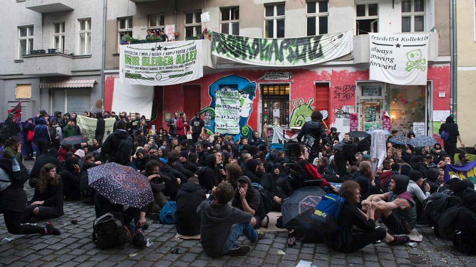 Friedel 54 - Räumung - Polizei Berlin - 2 Friedel 54 - Räumung - Polizei Berlin - 2