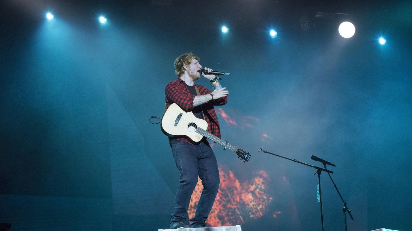 Ed Sheeran performte zuletzt auf dem Glastonbury Festival
