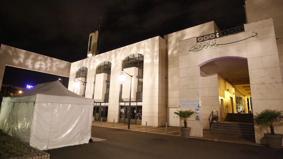 Die Moschee im Pariser Vorort Creteil