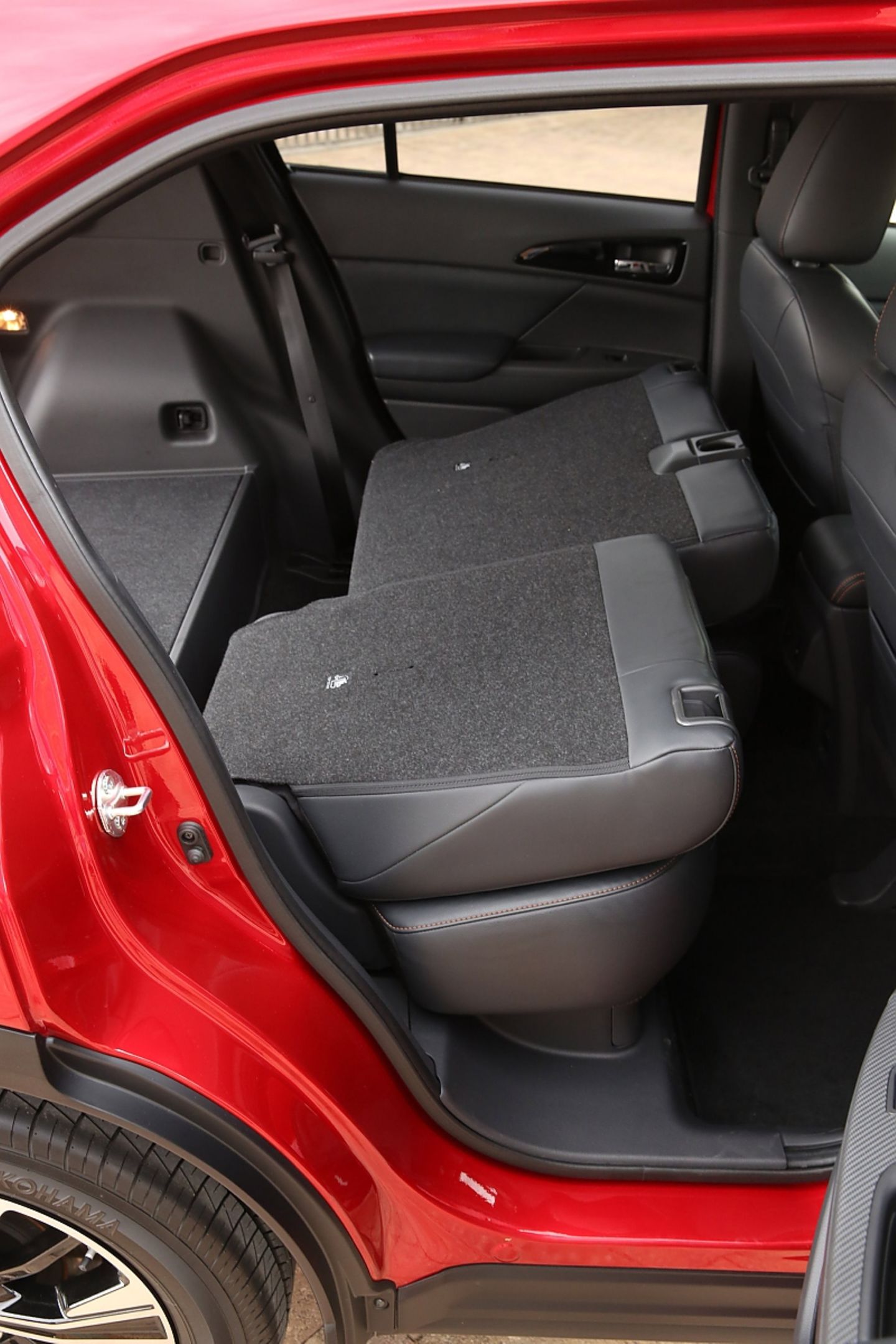 Mitsubishi Eclipse Cross 1.5 Turbo - die Rückbank lässt sich um 20 cm verschieben