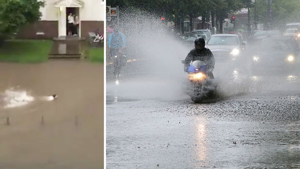 Berlin Unwetter Unterwasserwelt Berlin Unwetter Unterwasserwelt