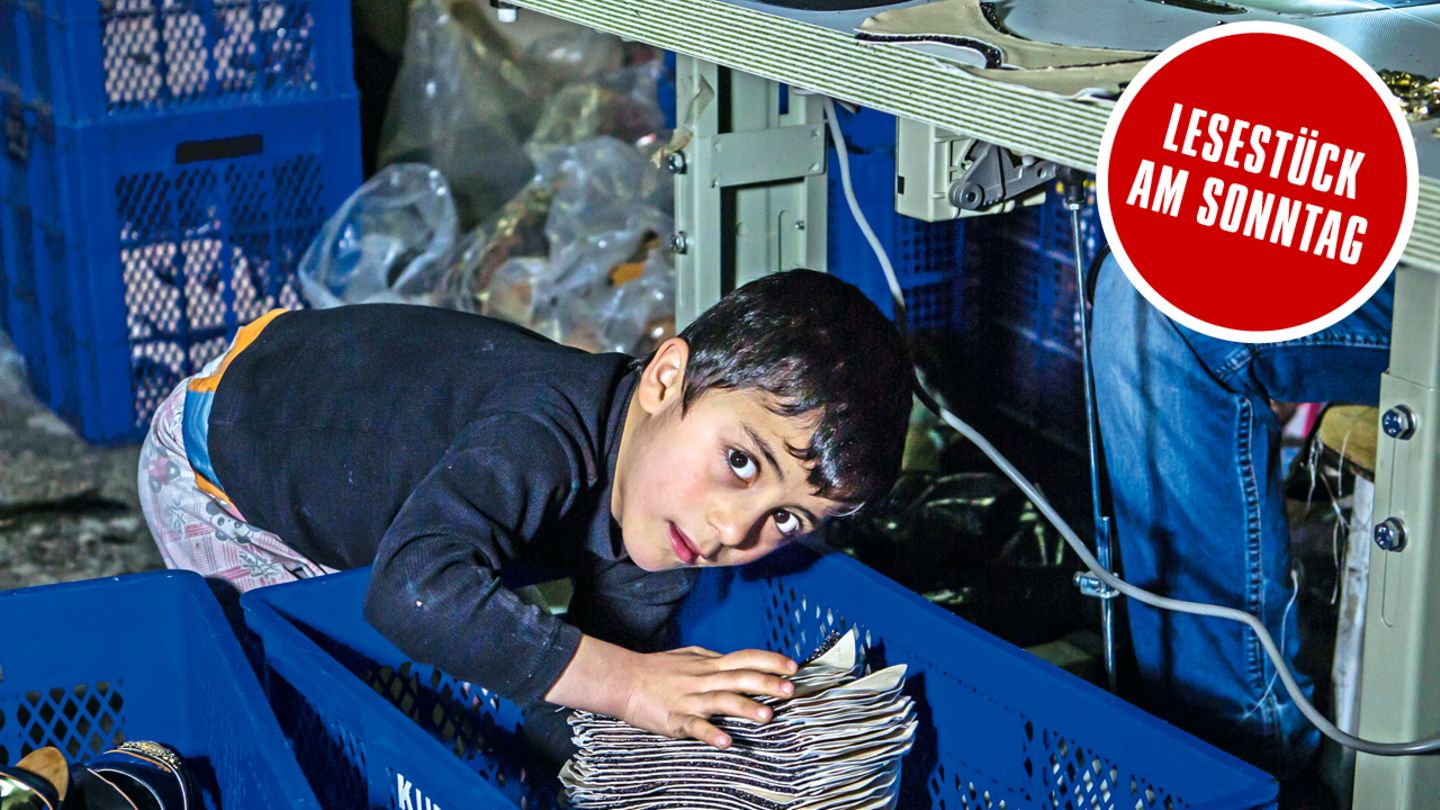 Kinderarbeit: Syrische Kinder produzieren Schuhe in der Türkei