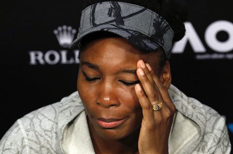 Venus Williams auf einem Foto von Januar: Sie sei nach dem Unfall untröstlich, schreibt sie auf Facebook