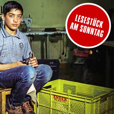 Nuri, 14, arbeitet schon seit vier Jahren. Er hat sich daran gewöhnt. So sehr, dass er sich selbst nicht mehr für ein Kind hält