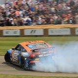 Der Nissan 370Z von Drifter Chris Forsberg holt über 1.000 PS aus seinem 5,6 Liter großen V8-Triebwerk.