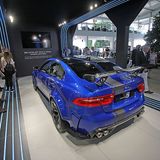 Der Jaguar XE SVR Project 8 feiert mit 600 PS seine Weltpremiere in Goodwood.
