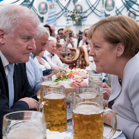 Angela Merkel und Horst Seehofer