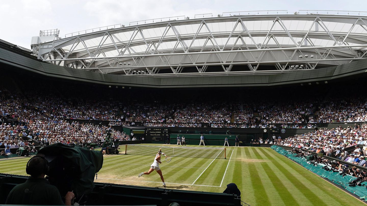 Wimbledon - Tennis - Turnier - Beginn - Auftakt