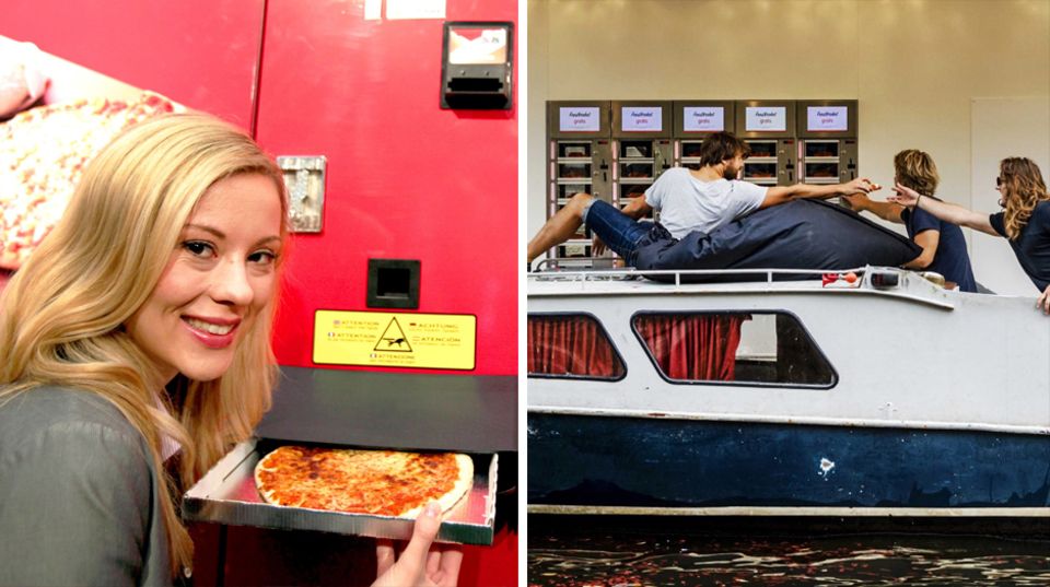 Pizza, Eier, Nudeln: Kurios bis alltäglich: Hier gibt's Essen aus dem Automaten