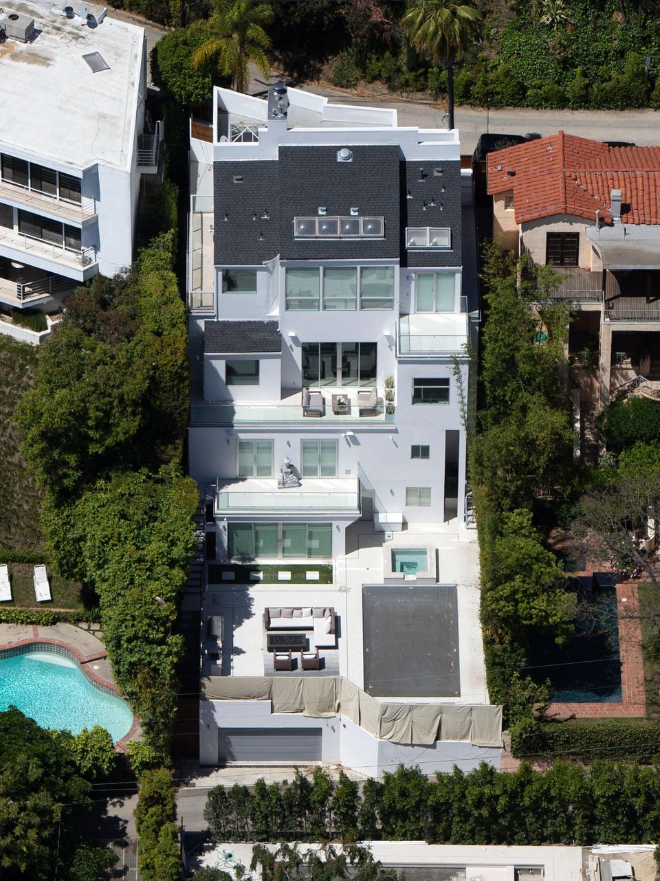 Die Villa von Mel B. in Los Angeles Die Villa von Mel B. in Los Angeles