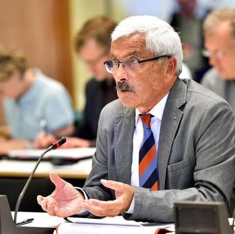 Bruno Jost, Sonderermittler im Fall Anis Amri, bei einer Sondersitzung des Innenausschusses der Berliner Abgeordnetenhauses