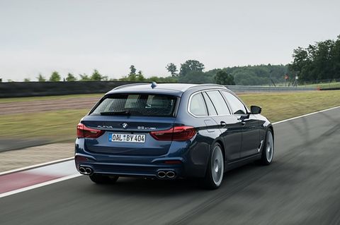 BMW Alpina B5 Touring - so werden ihn die meisten nur sehen - von hinten