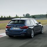 BMW Alpina B5 Touring - so werden ihn die meisten nur sehen - von hinten